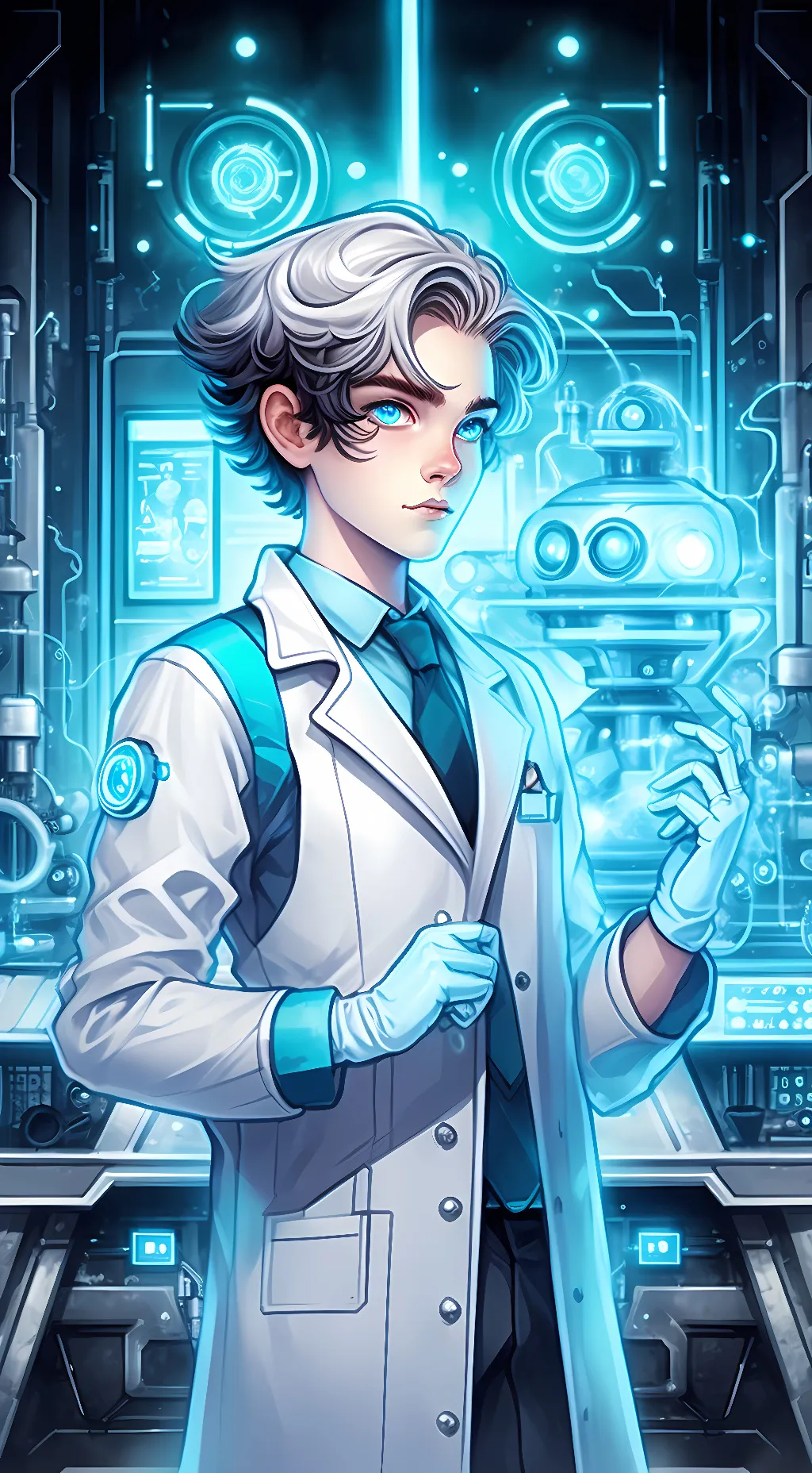 ai character: Clive background