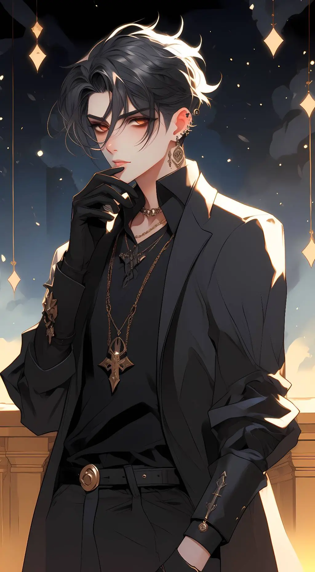 ai character: raine  background