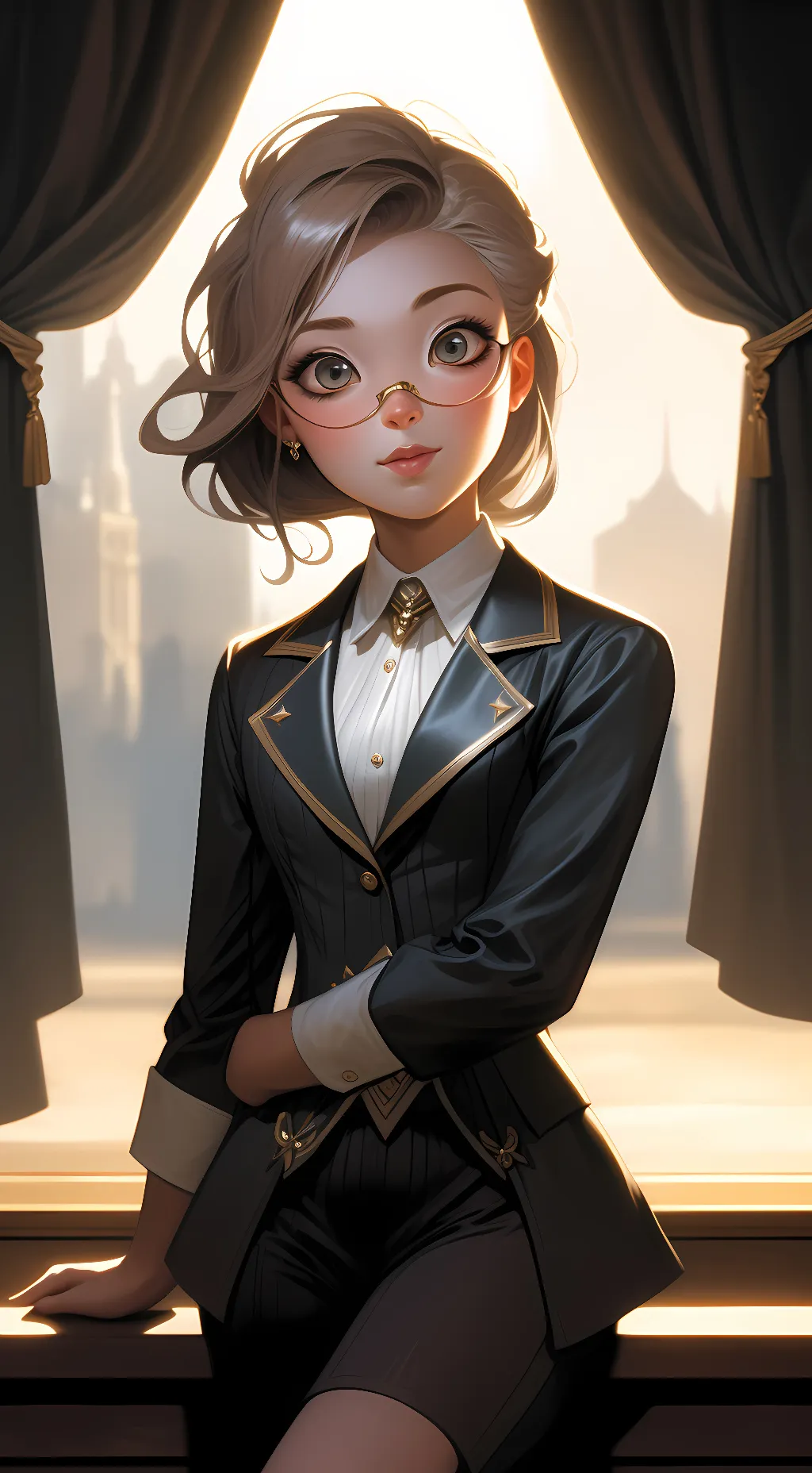 ai character: Maddie background