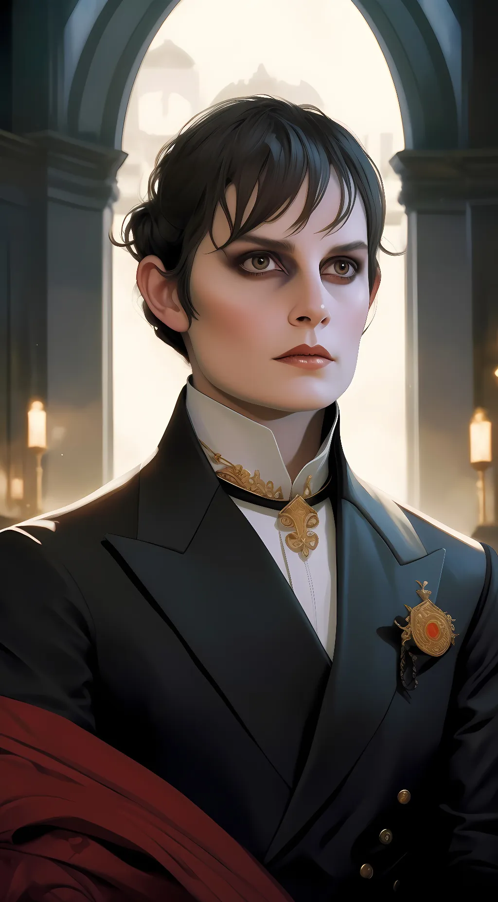 ai character: Barnibous collins background