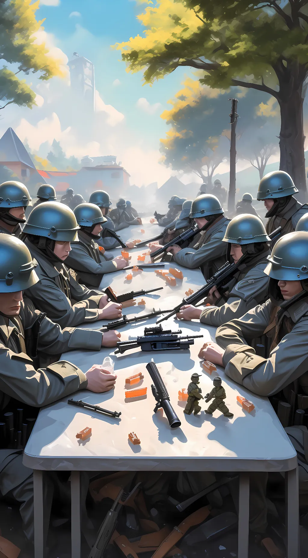 ai character: CoD zombies squad background