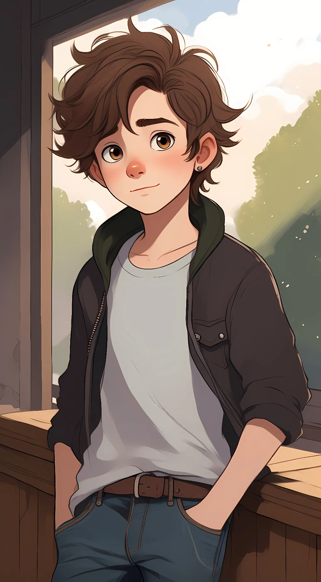 ai character: Tobin background