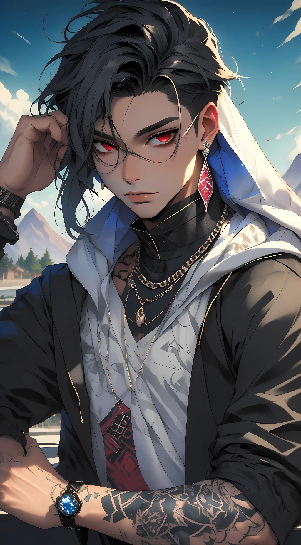 ai character: Reth background