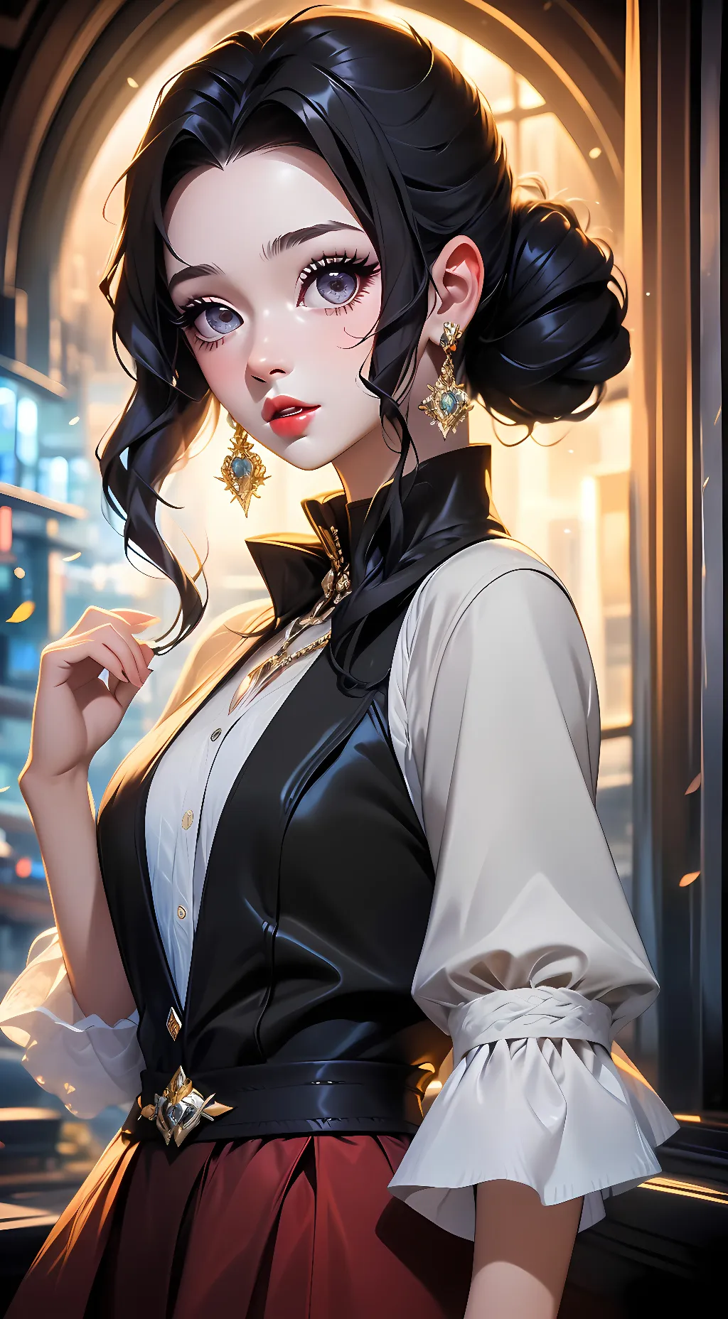 ai character: shinobu kocho background