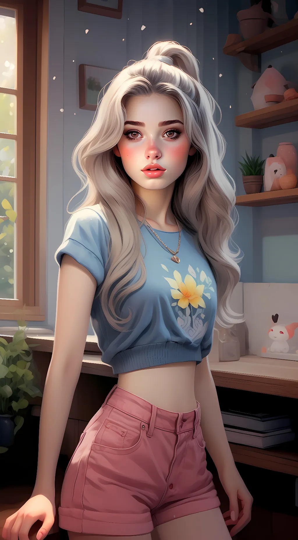 ai character: Chloe  background