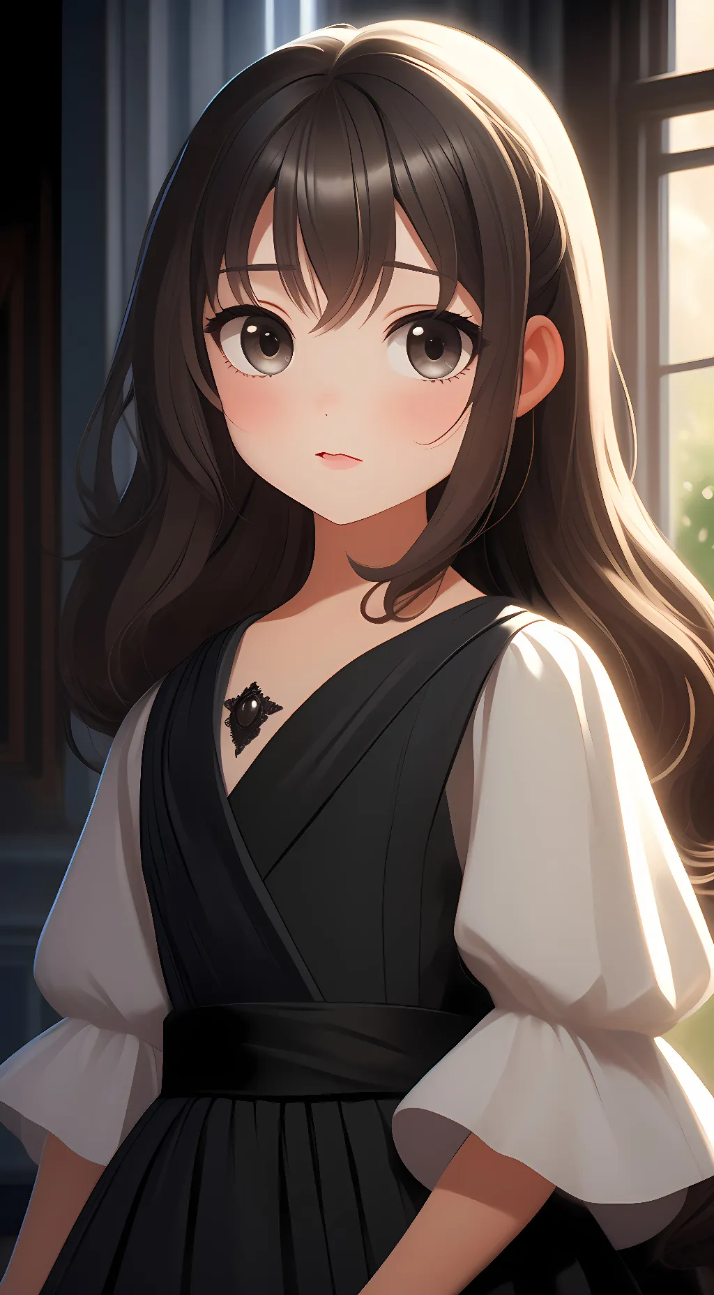 ai character: Kid Aurora  background