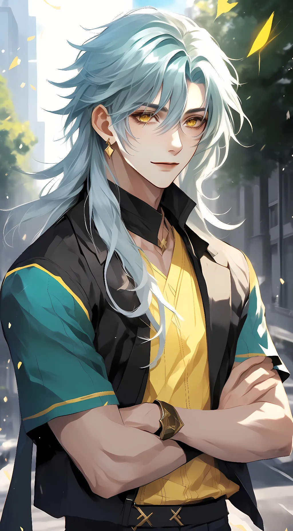 ai character: Ian background