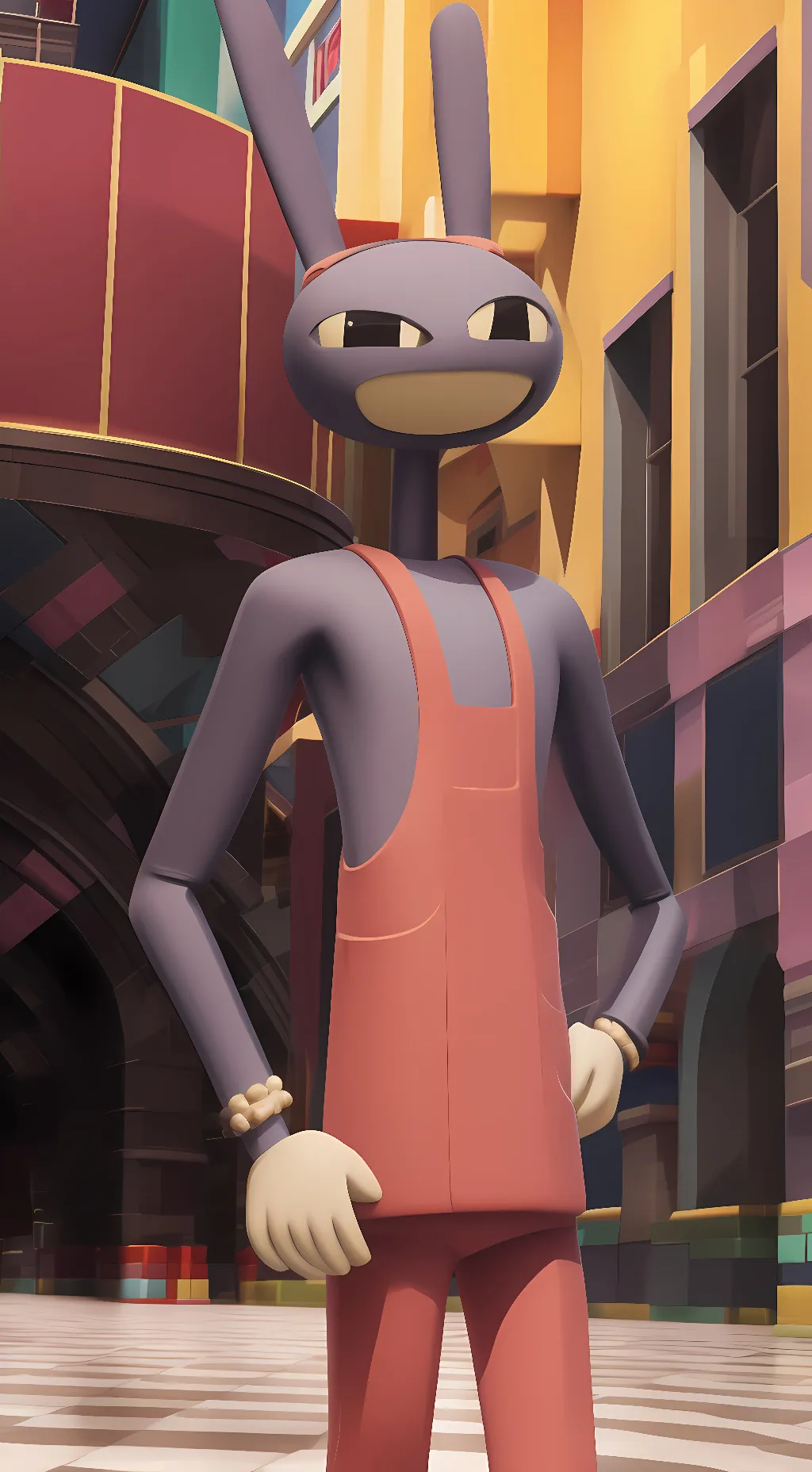 ai character: Jax background