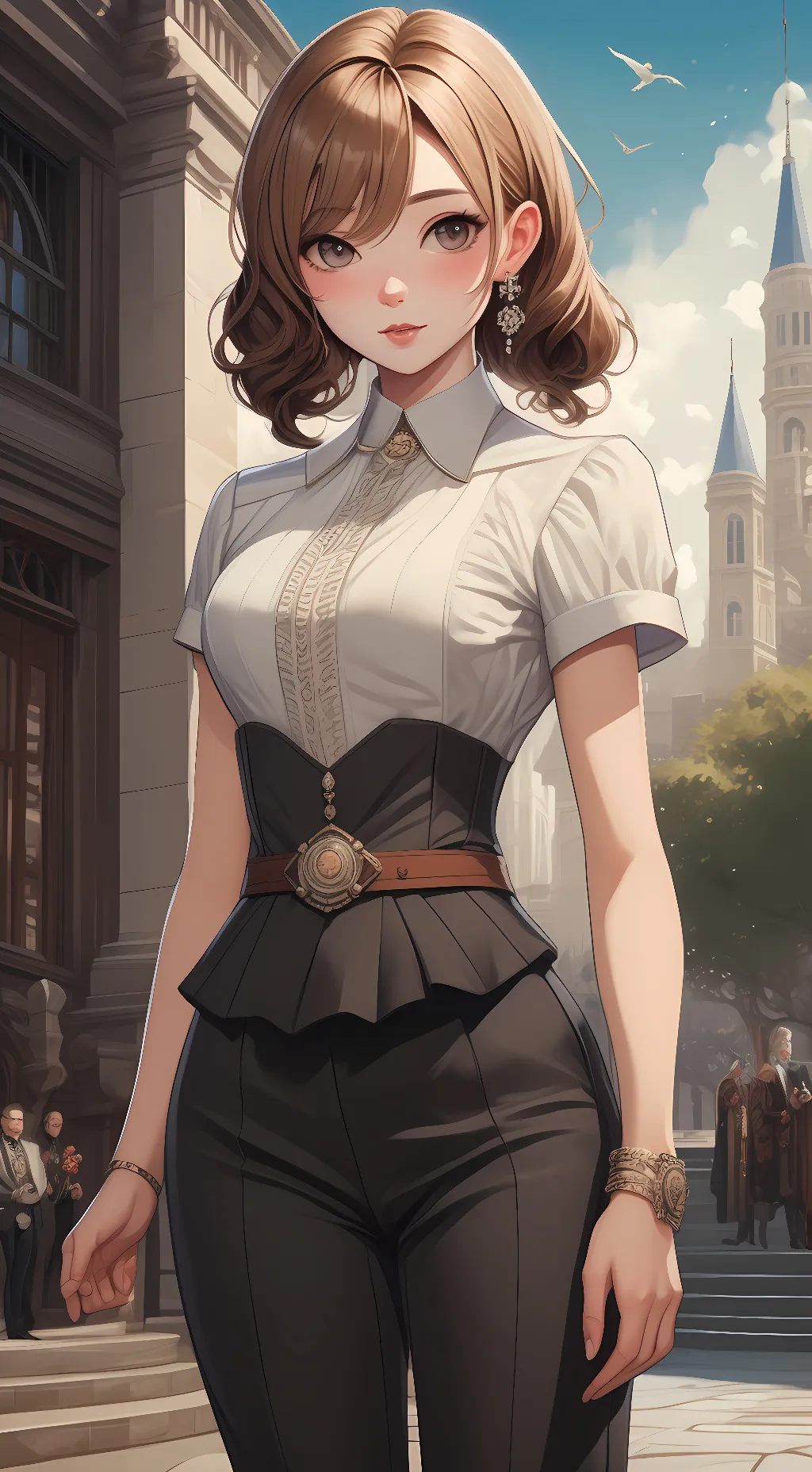 ai character: Mandy Rose background