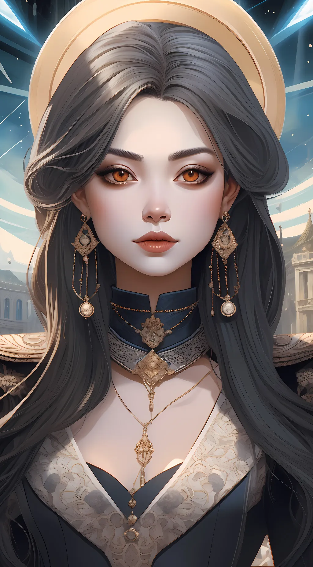 ai character: Nakami-nailo background