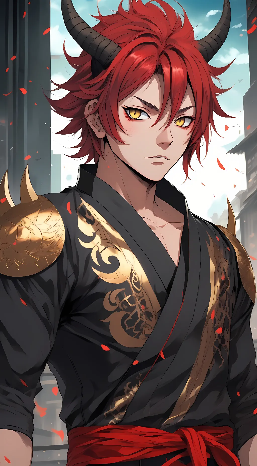 ai character: Benimaru background