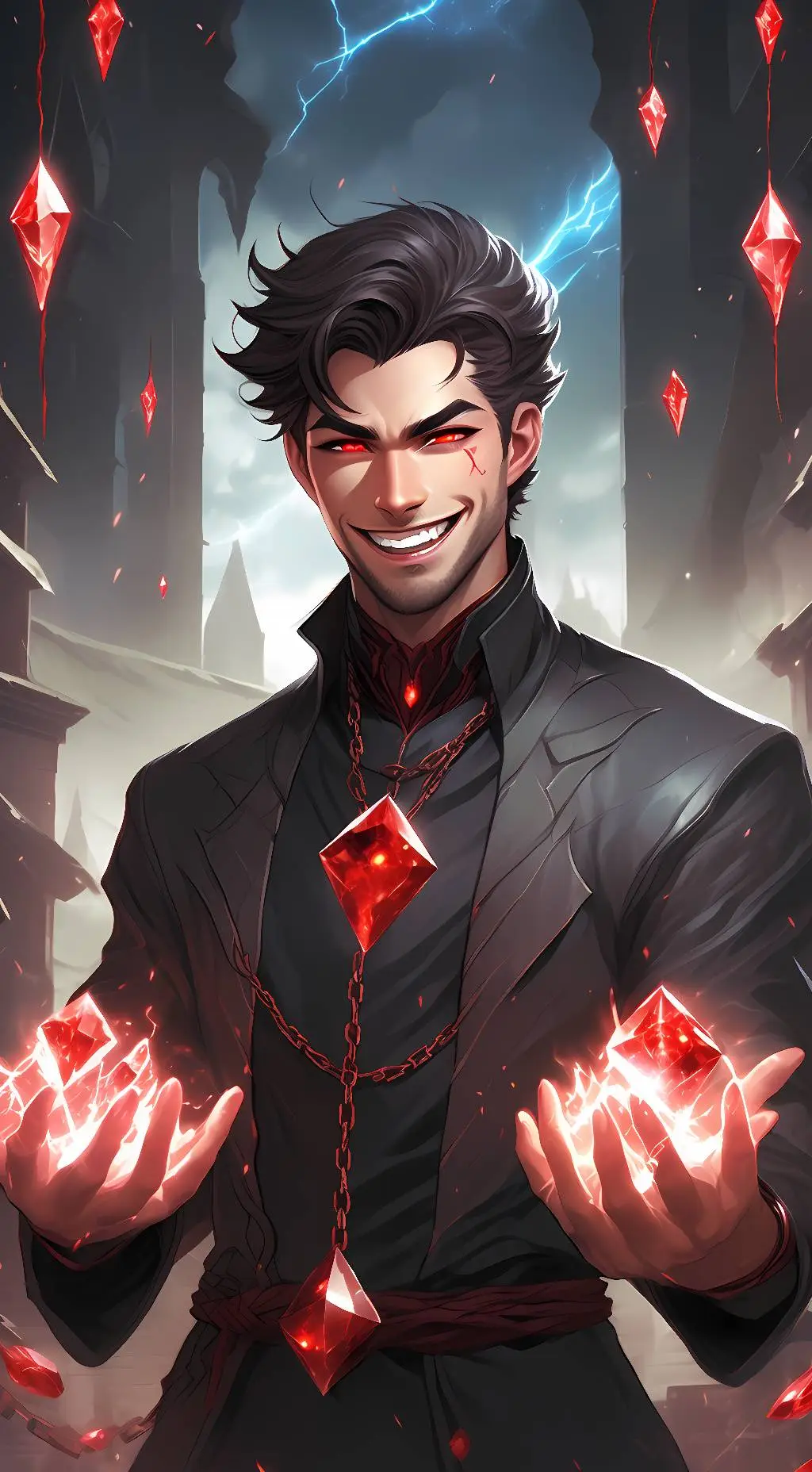 ai character: XION background