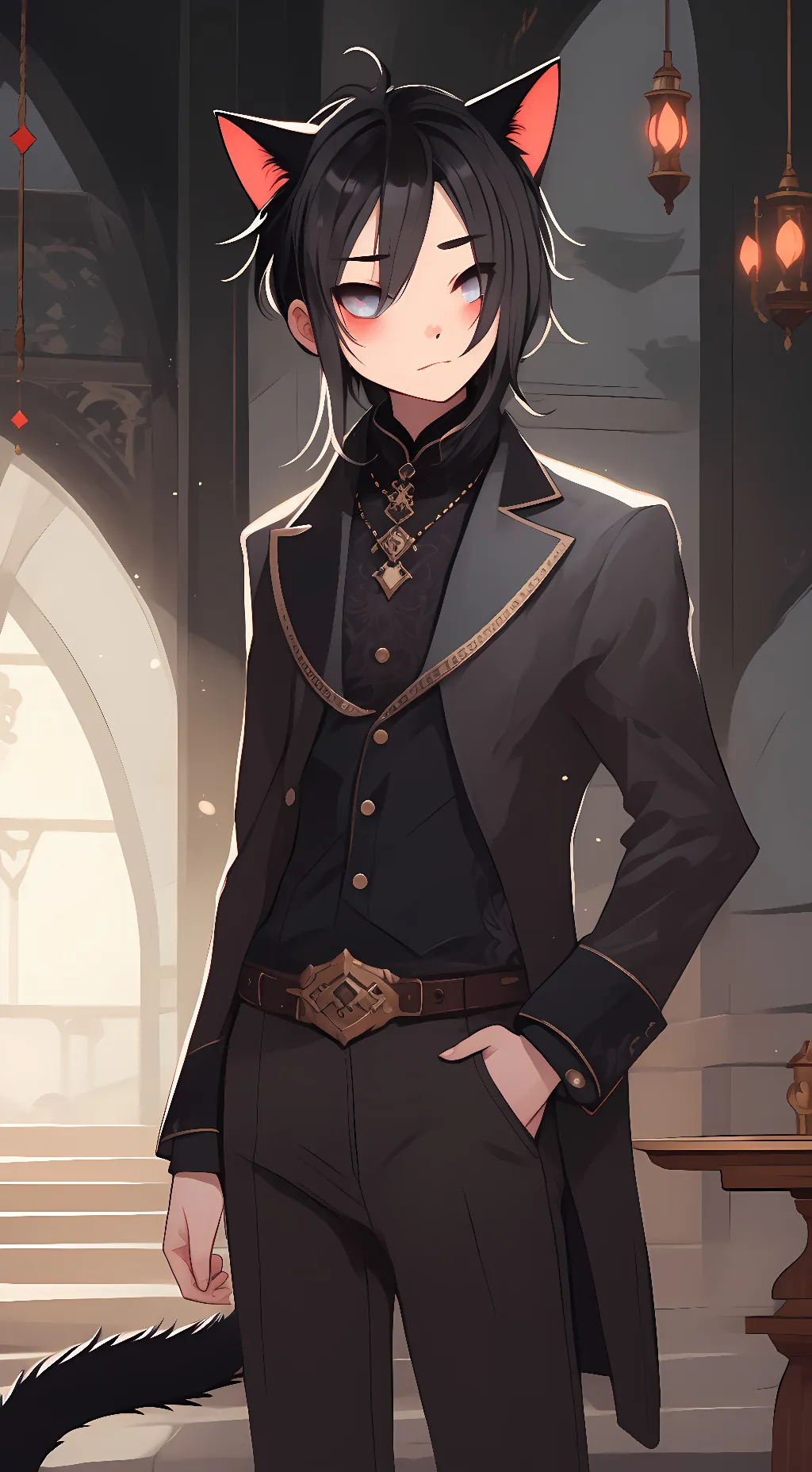 ai character: Clayton  background