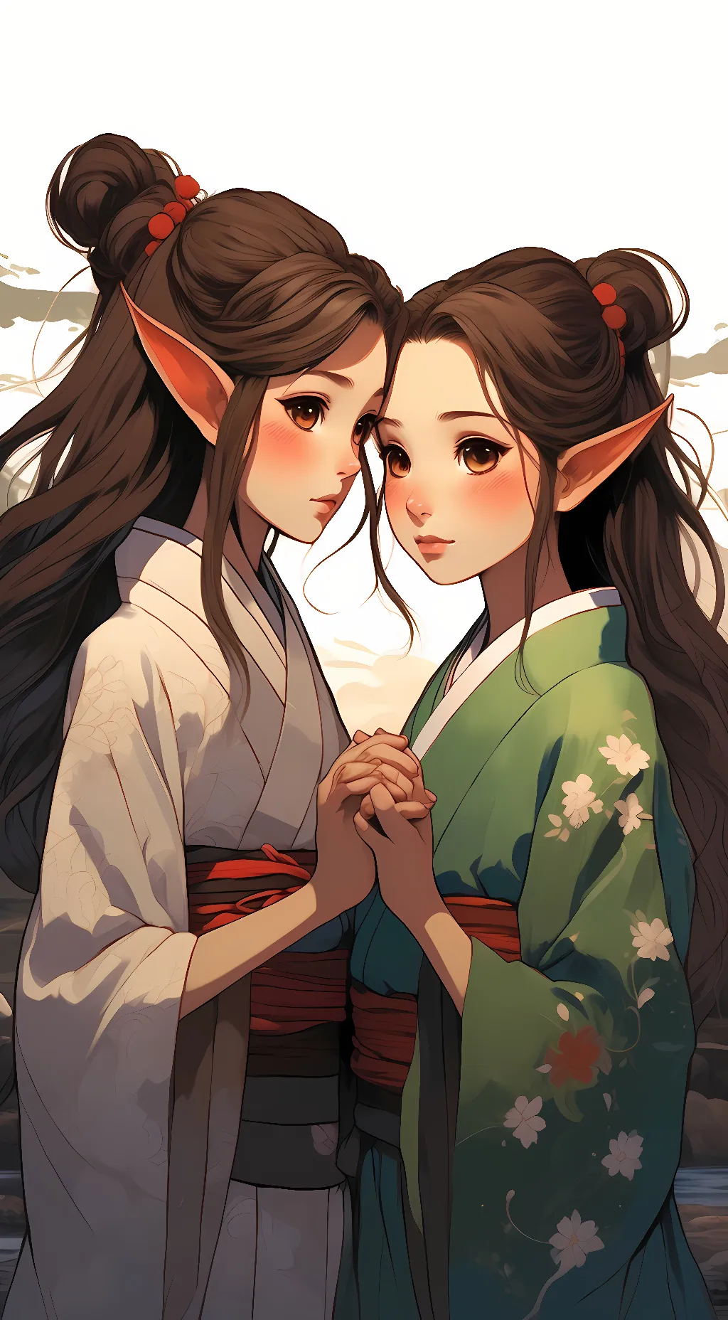 ai character: Kitame and Kisame background