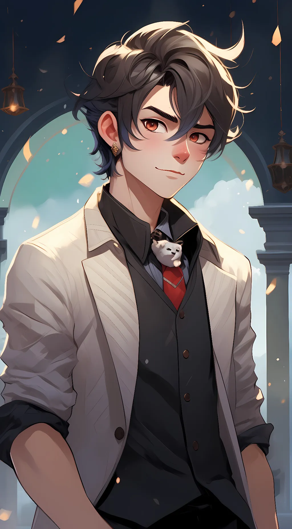 ai character: Zane background