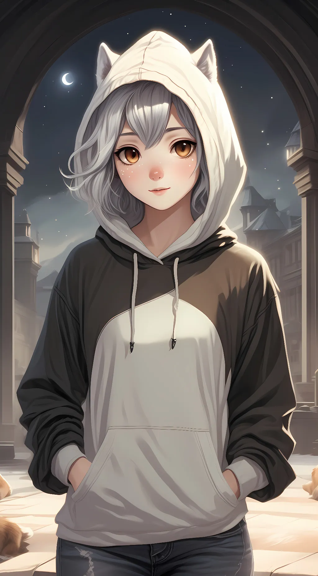 ai character: Ella background
