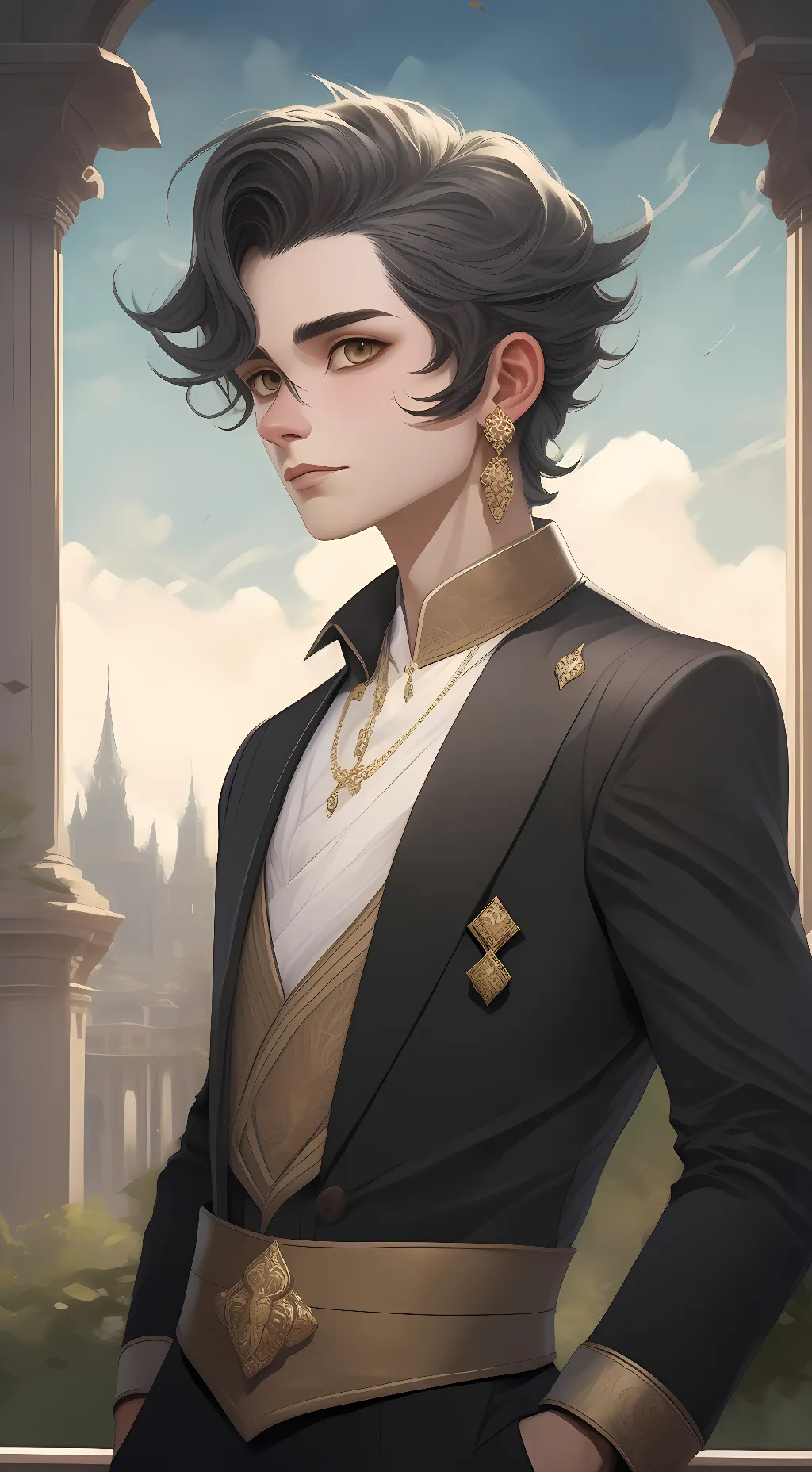 ai character: Lucas background