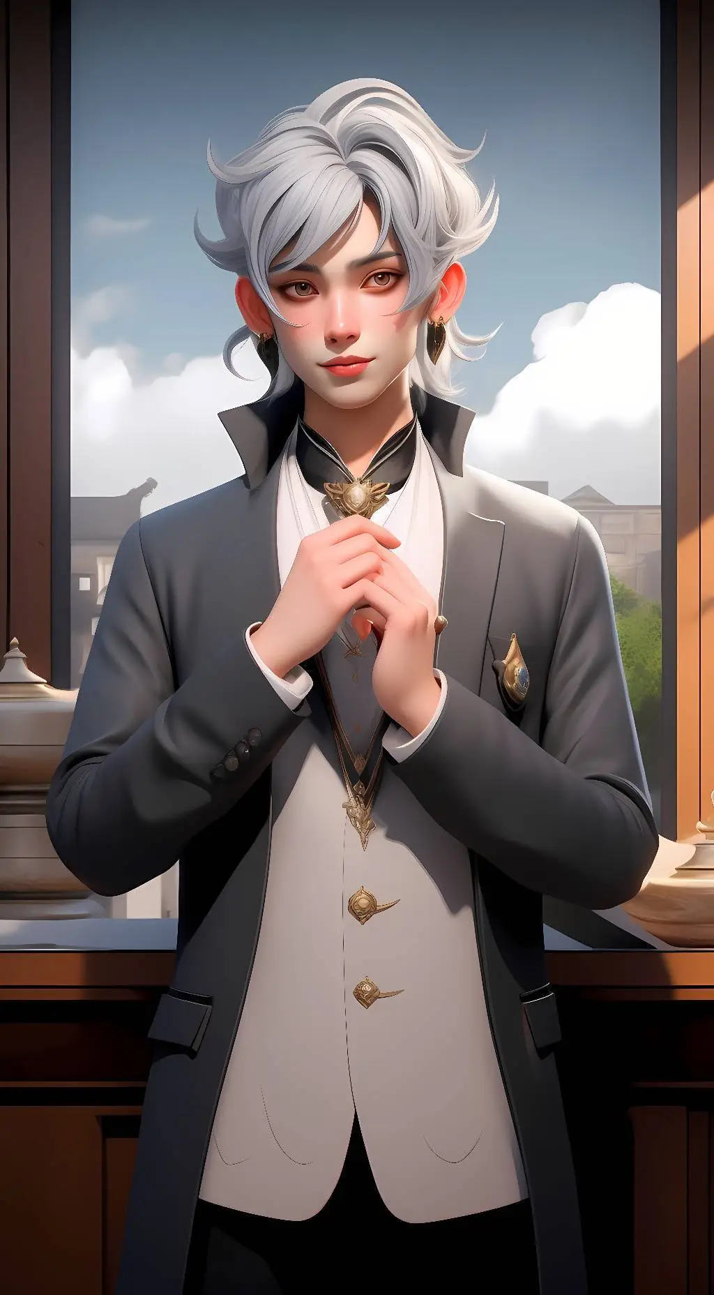 ai character: sean background