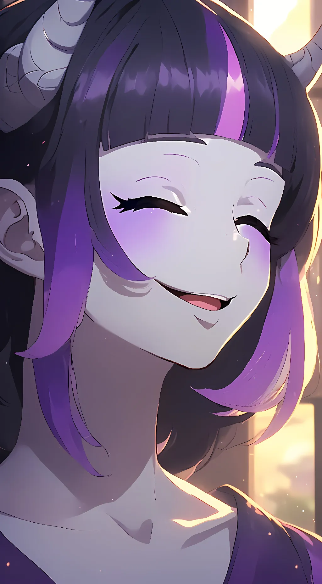 ai character: Twilight sparkle background