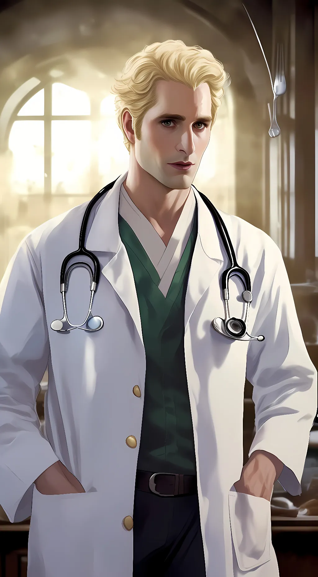 ai character: Carlisle Cullen  background