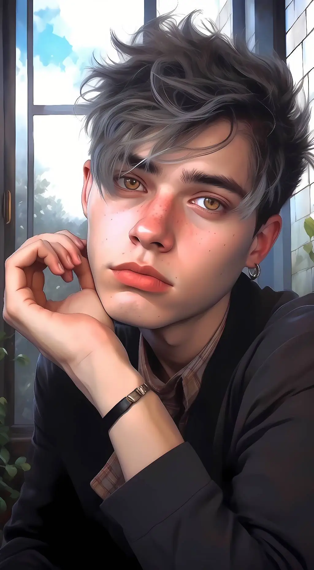 ai character: colby brock background