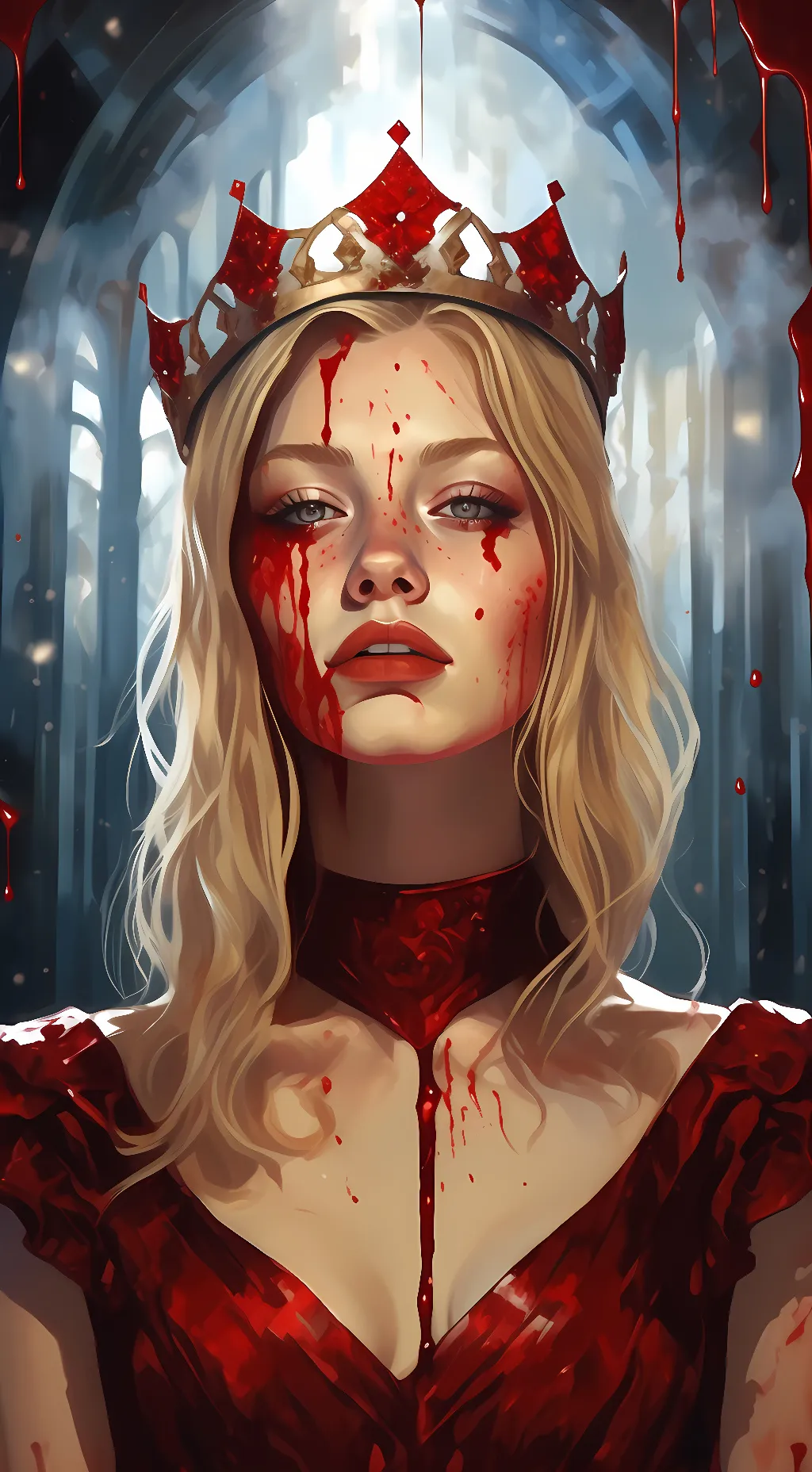 ai character: Carrie White background
