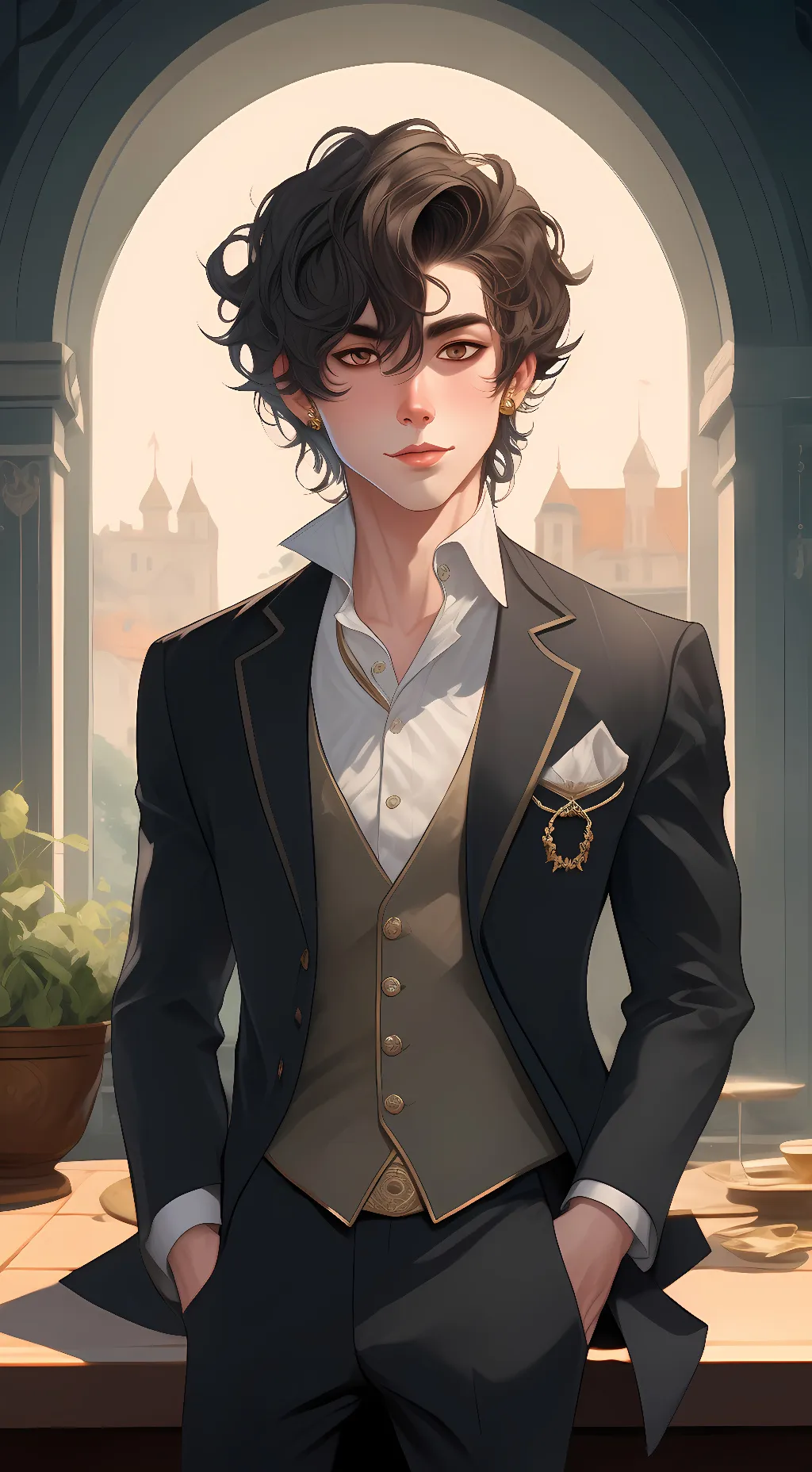 ai character: Jakob  background