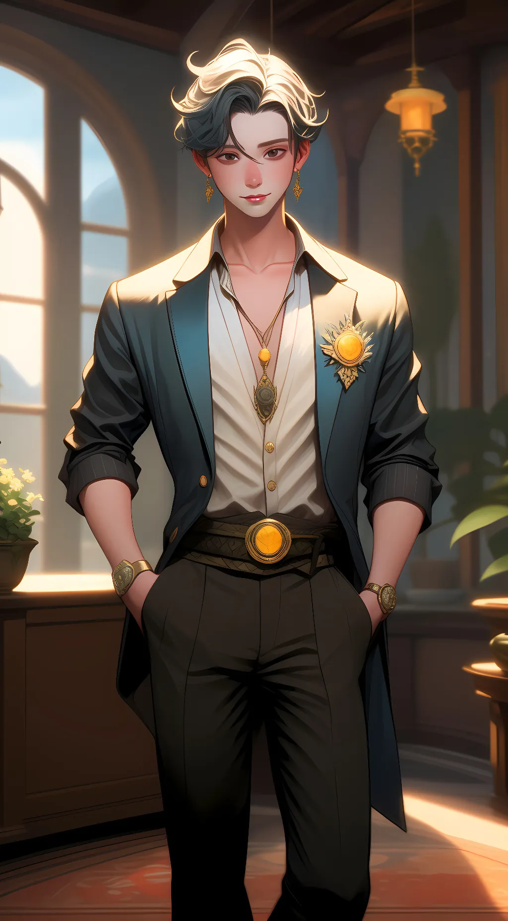 ai character: Daimion background