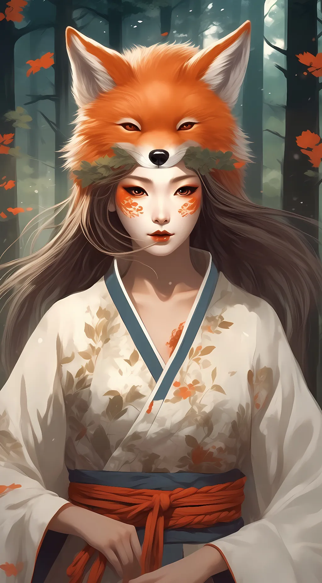 ai character: Aroura  background