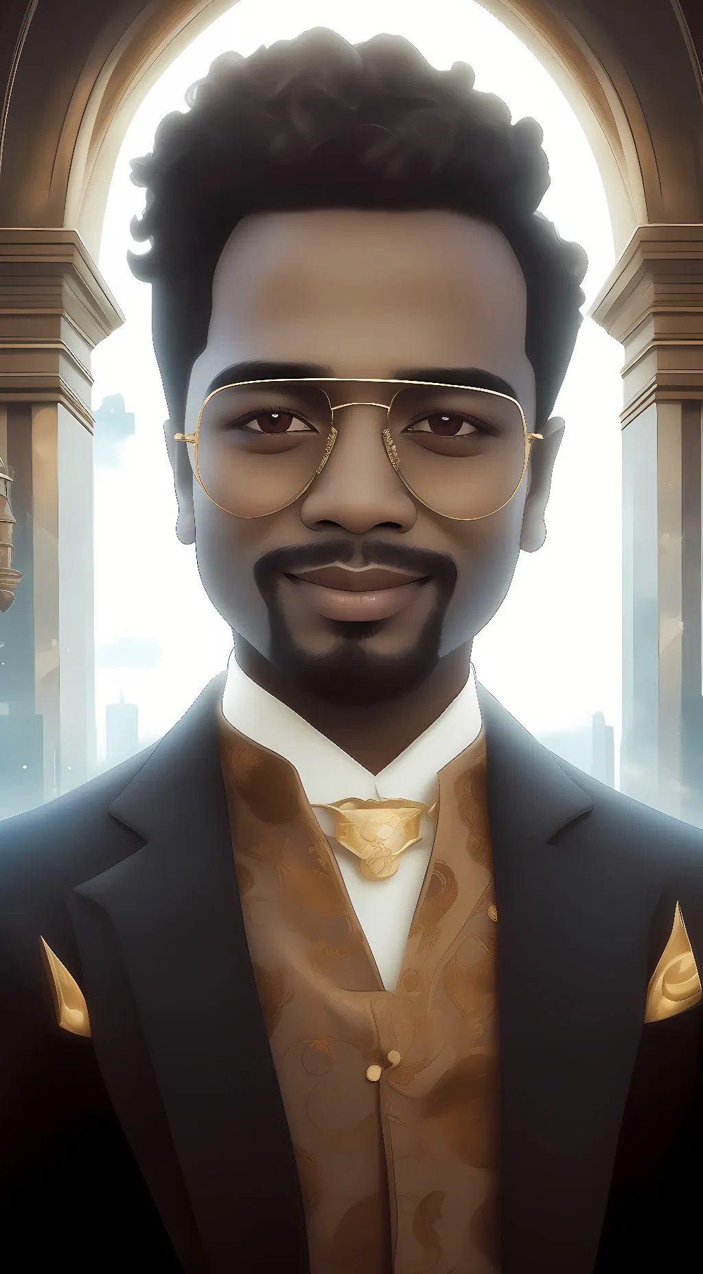 ai character: markus smith background