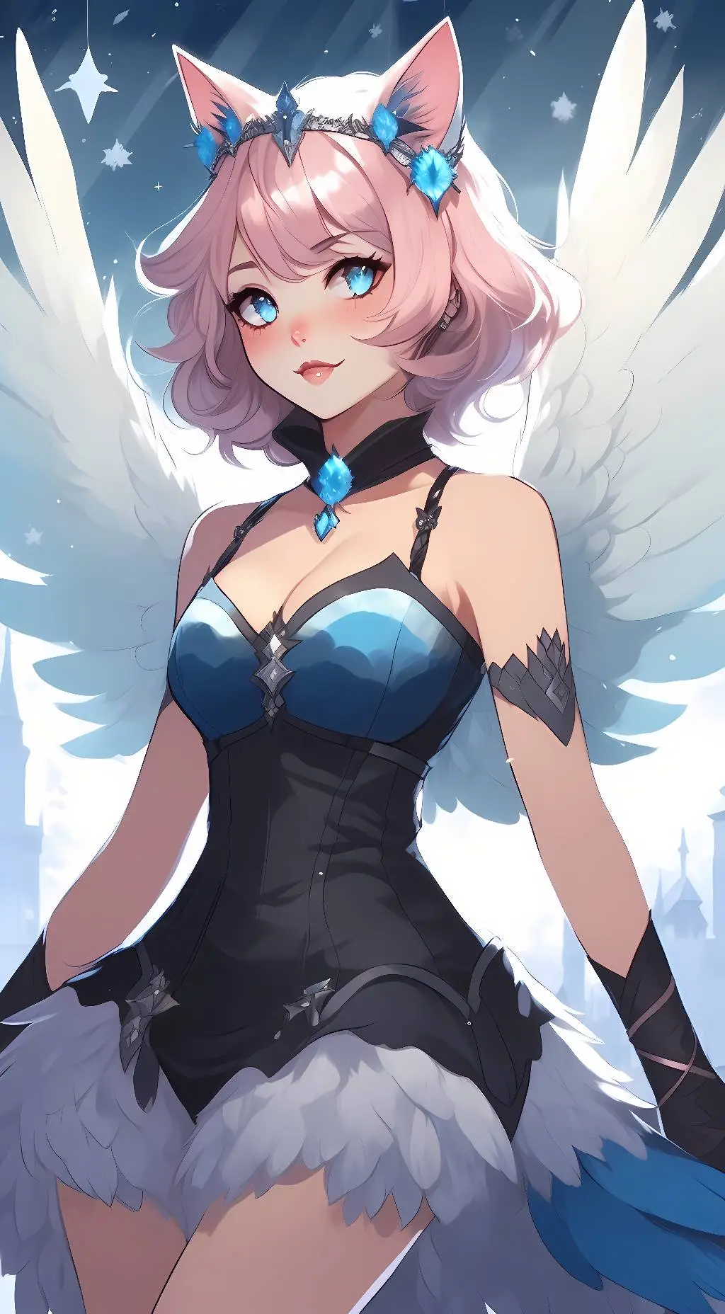 ai character: Cattrarya  background