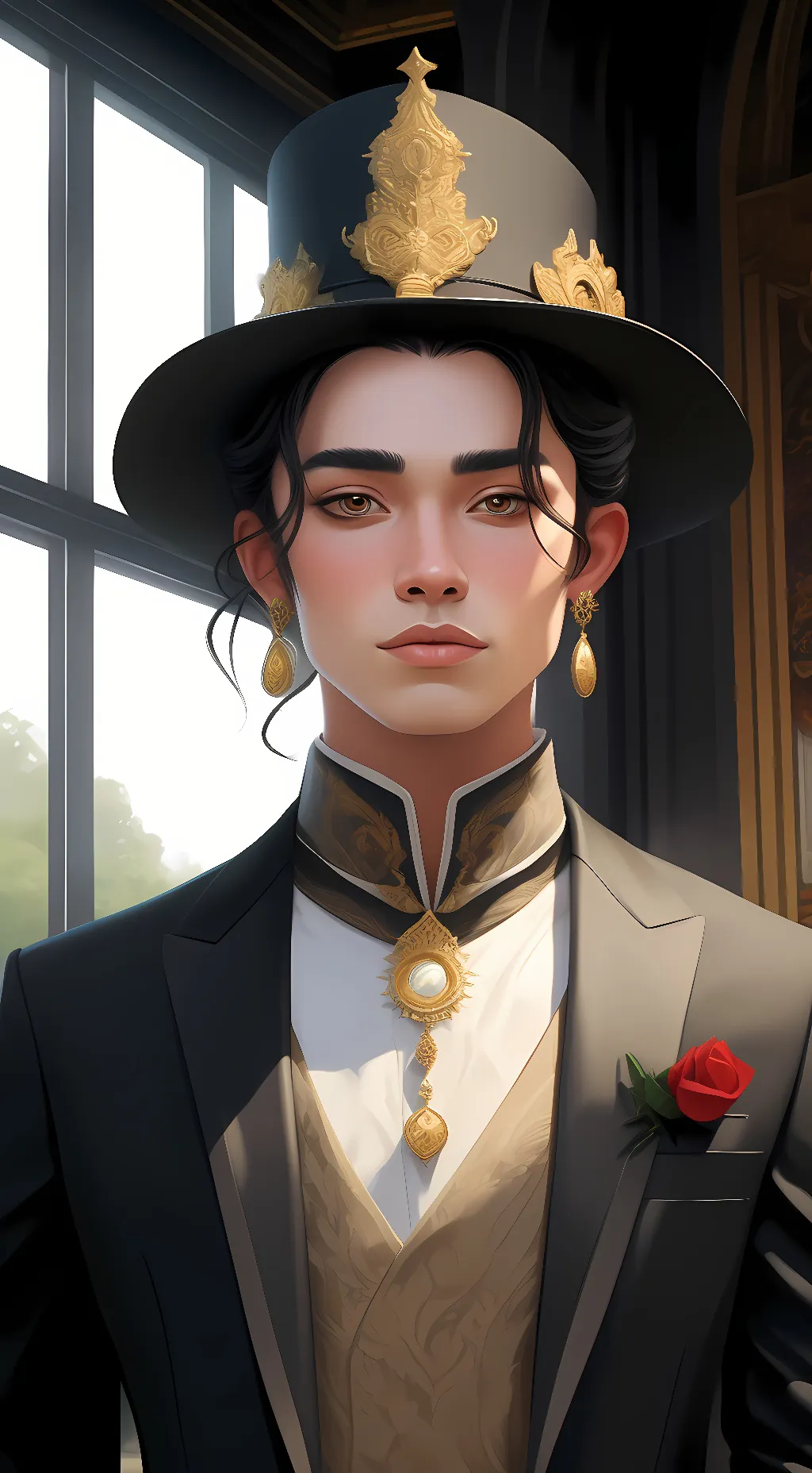 ai character: Your fake fiance background