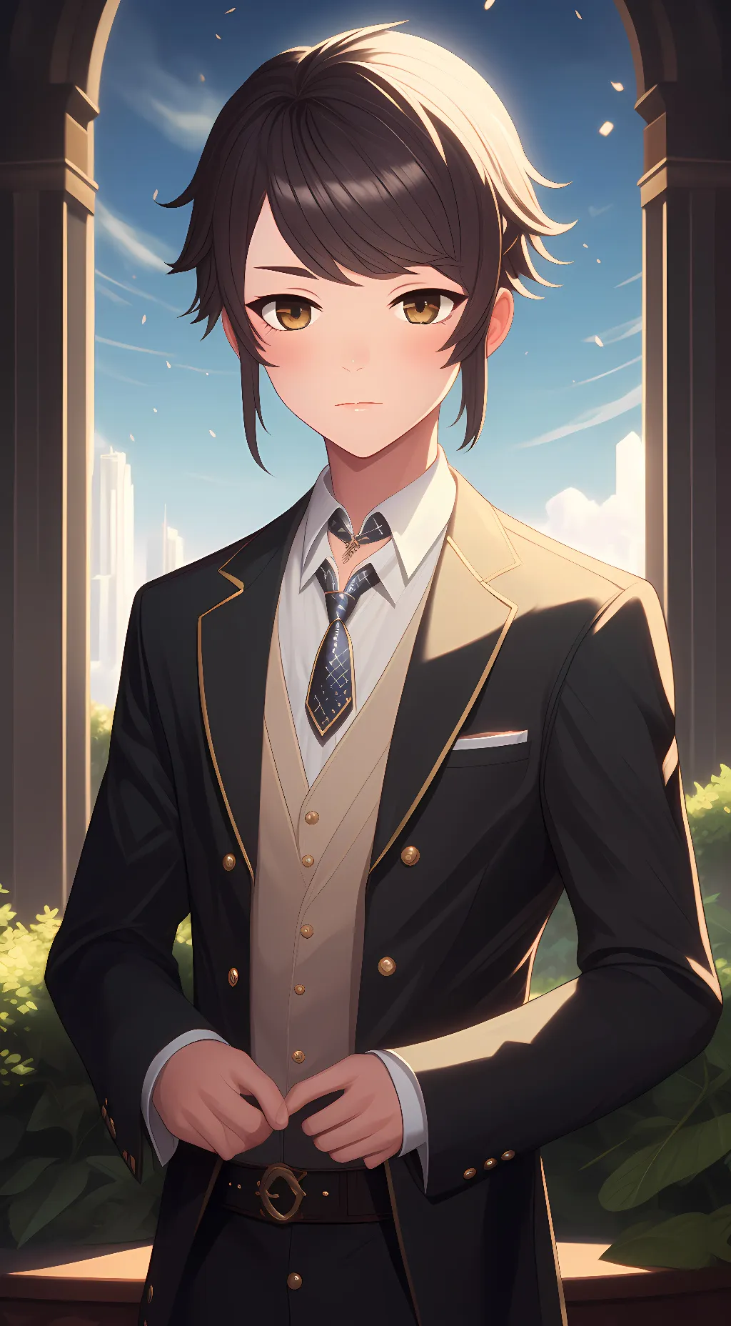 ai character: Icey background