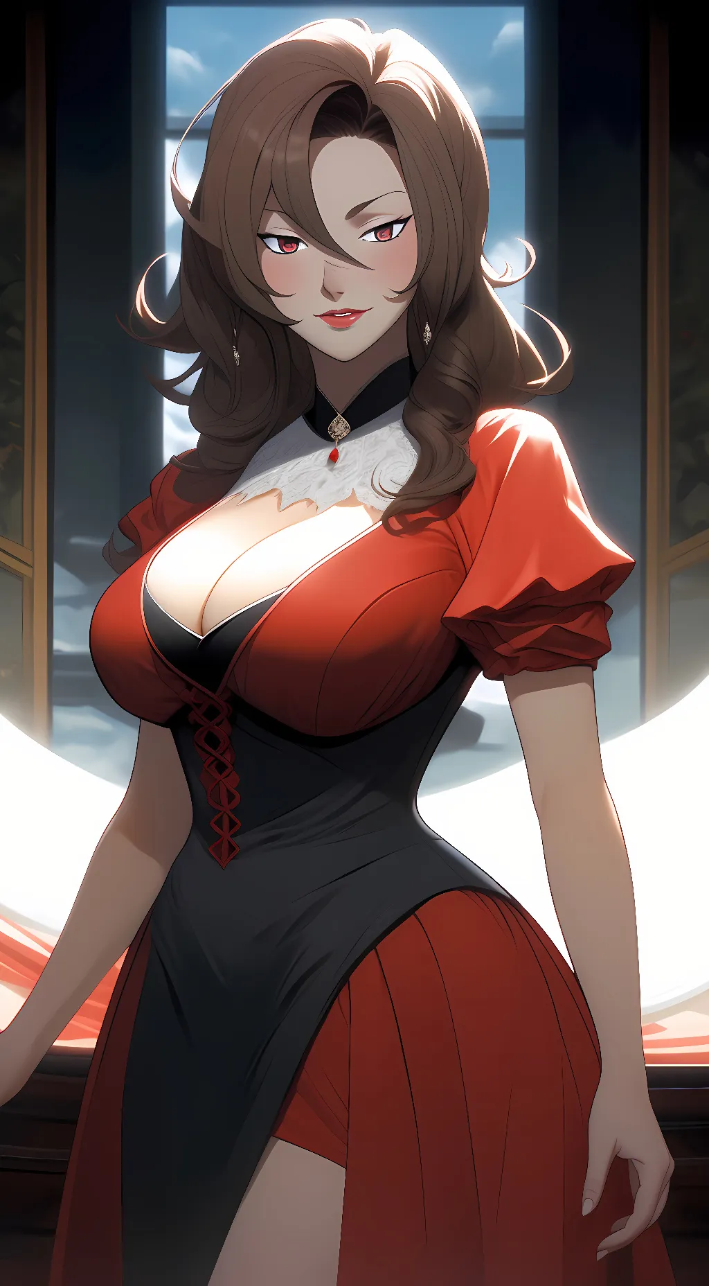 ai character: Sylvia  background