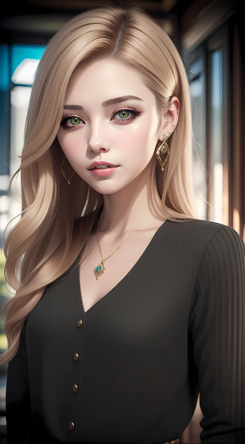 ai character: Ashline background