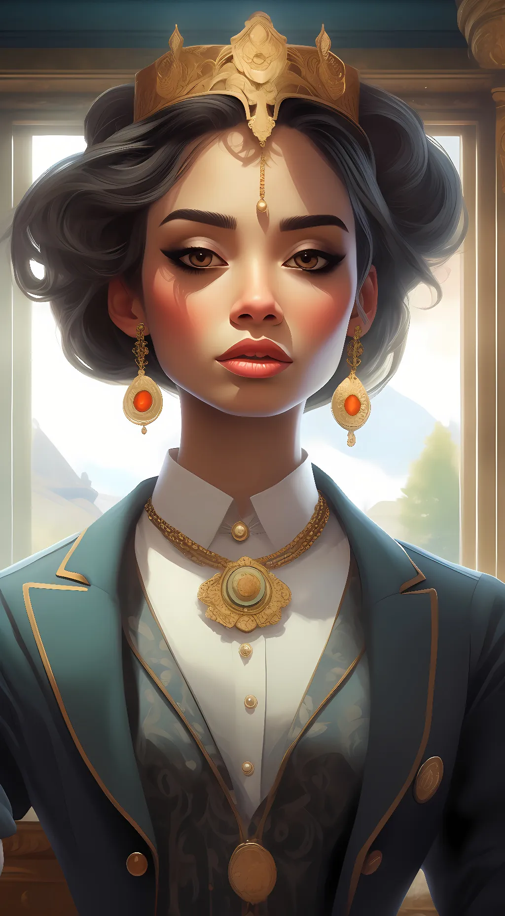 ai character: Nina Matthews background