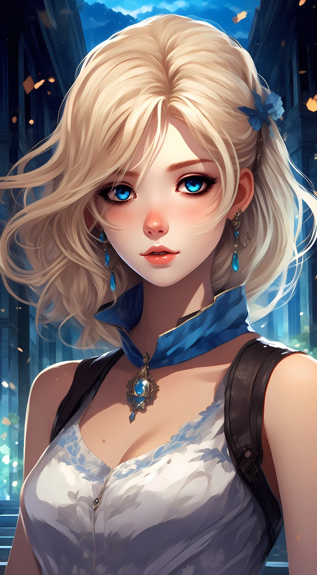 ai character: Scarlett  background