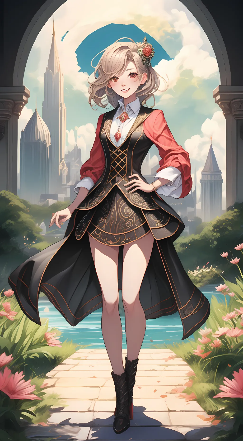 ai character: b background