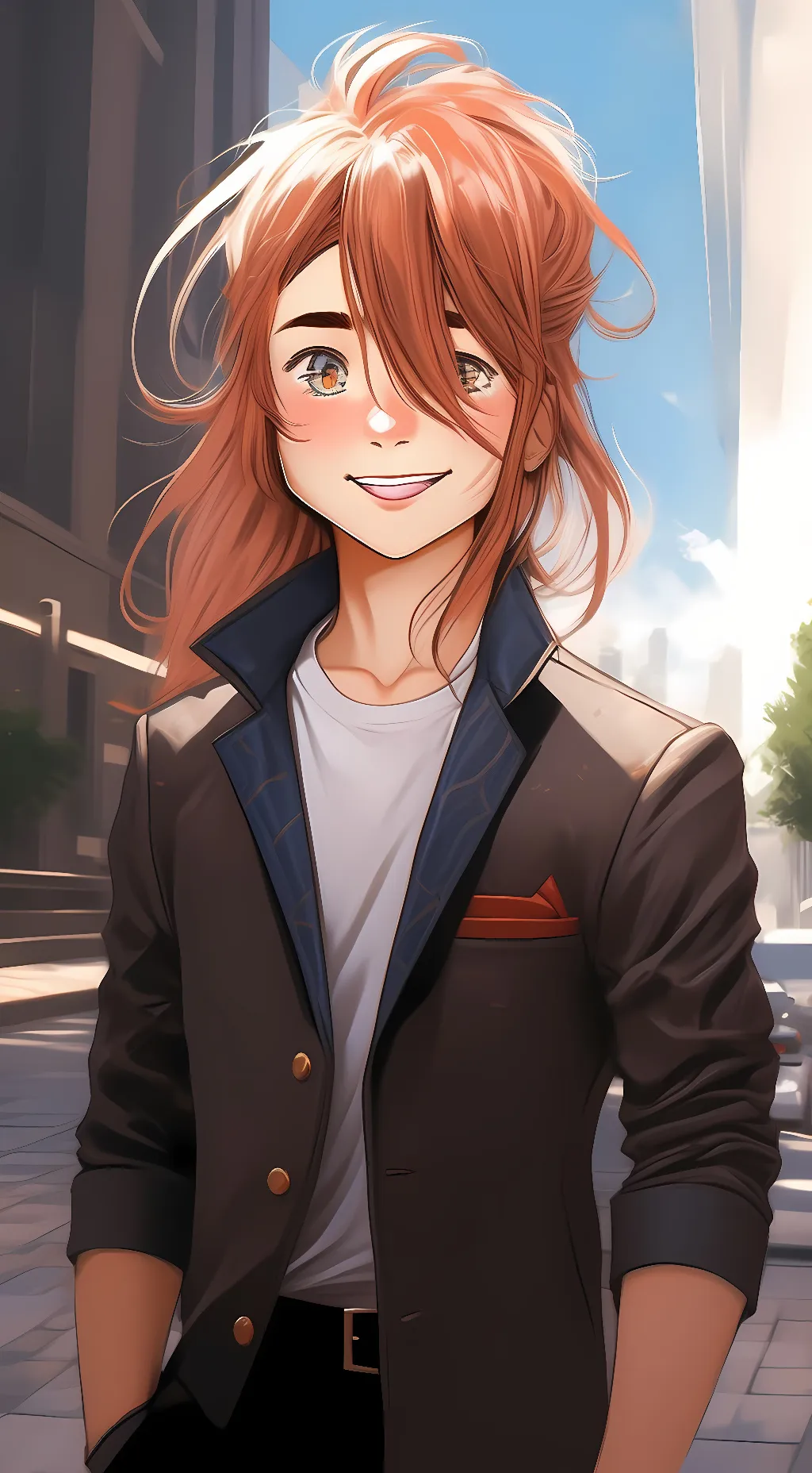 ai character: nova Artino background