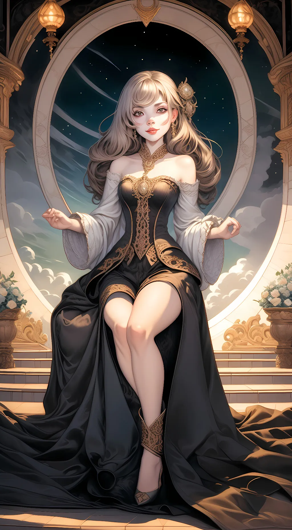 ai character: eva background