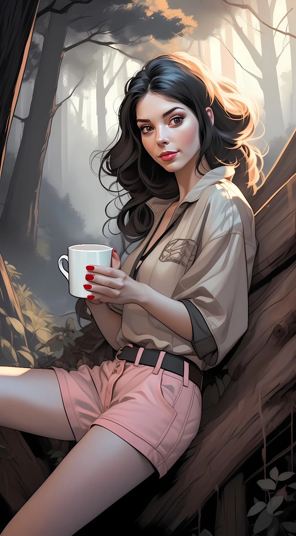 ai character: Lena background