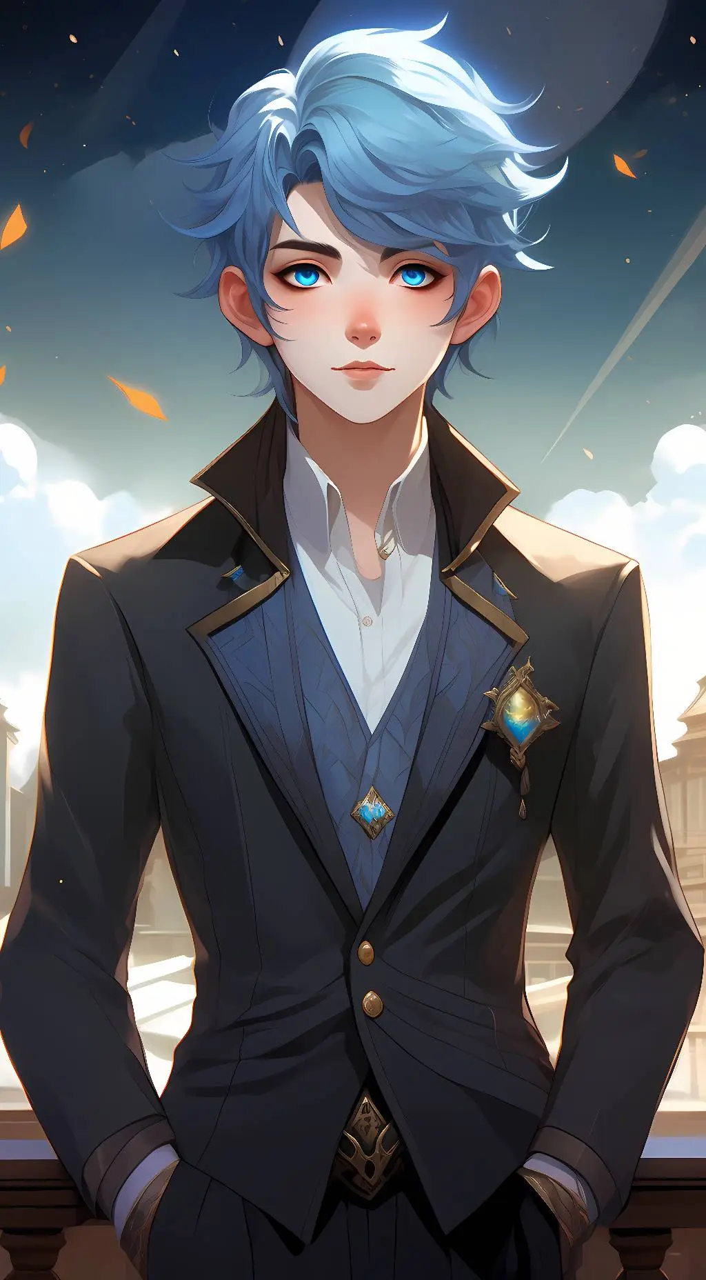 ai character: Ein background