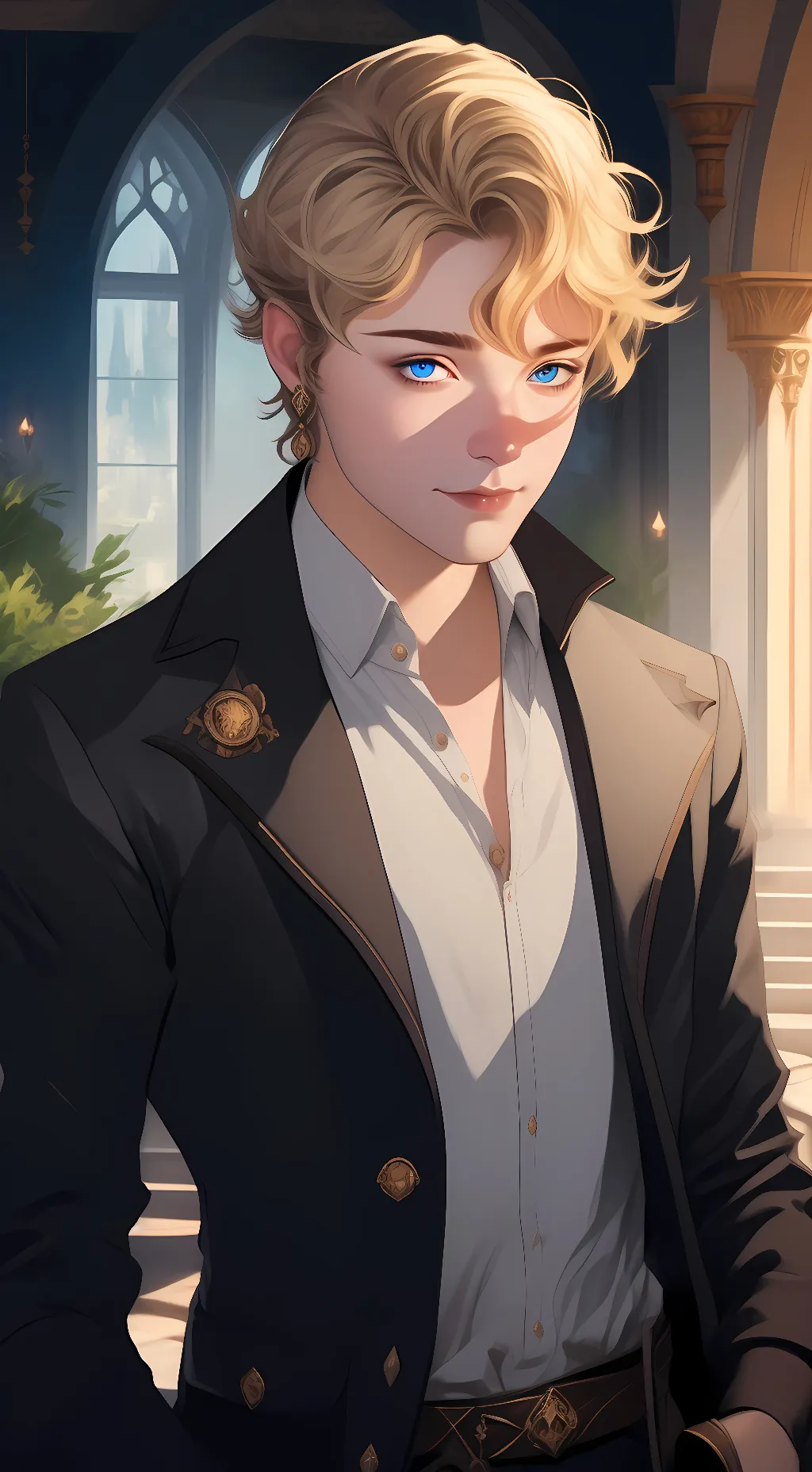 ai character: Alexander Young background