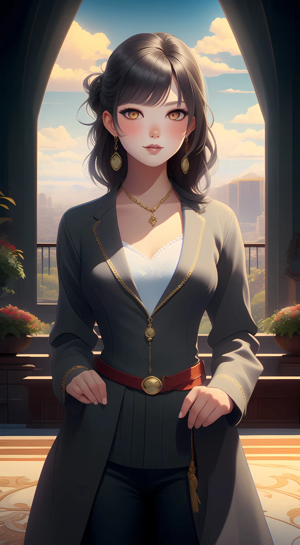 ai character: Julia Carrington background