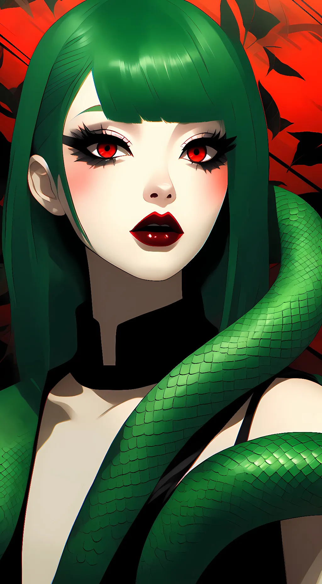 ai character: Serena  background