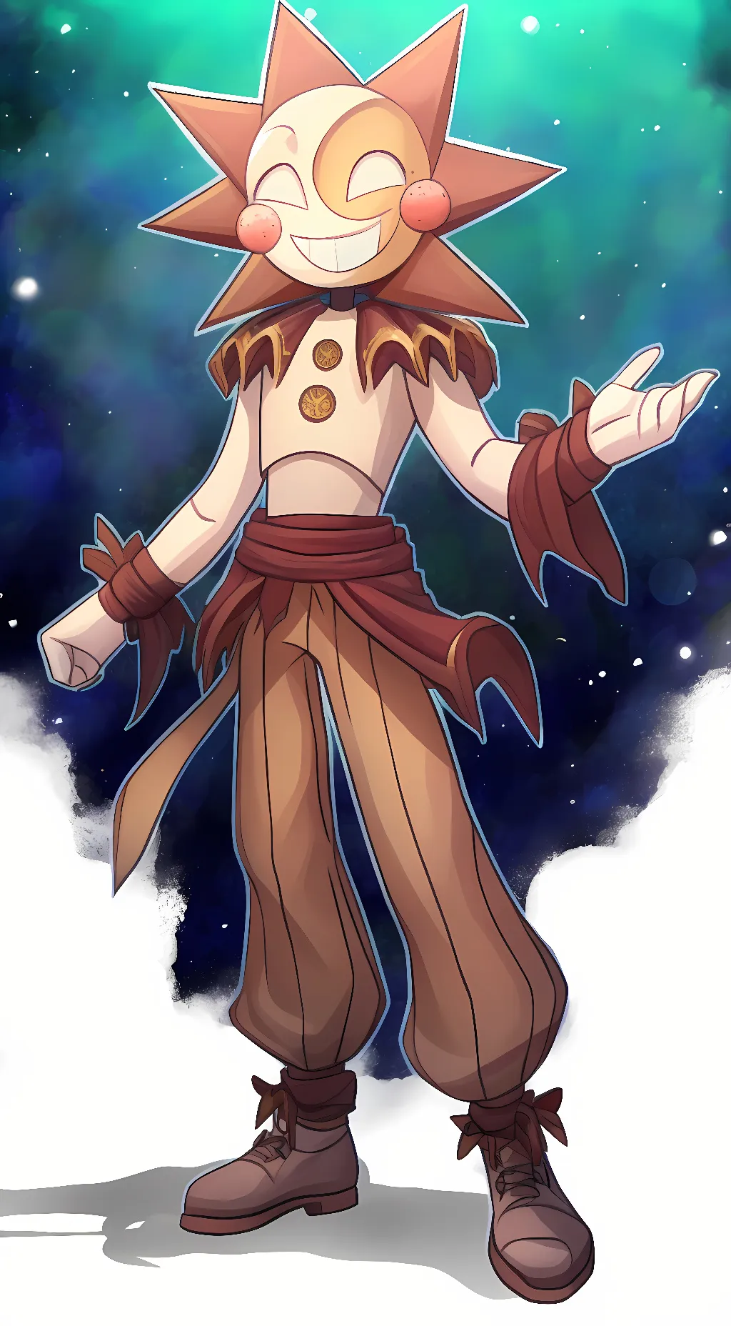 ai character: Sundrop background