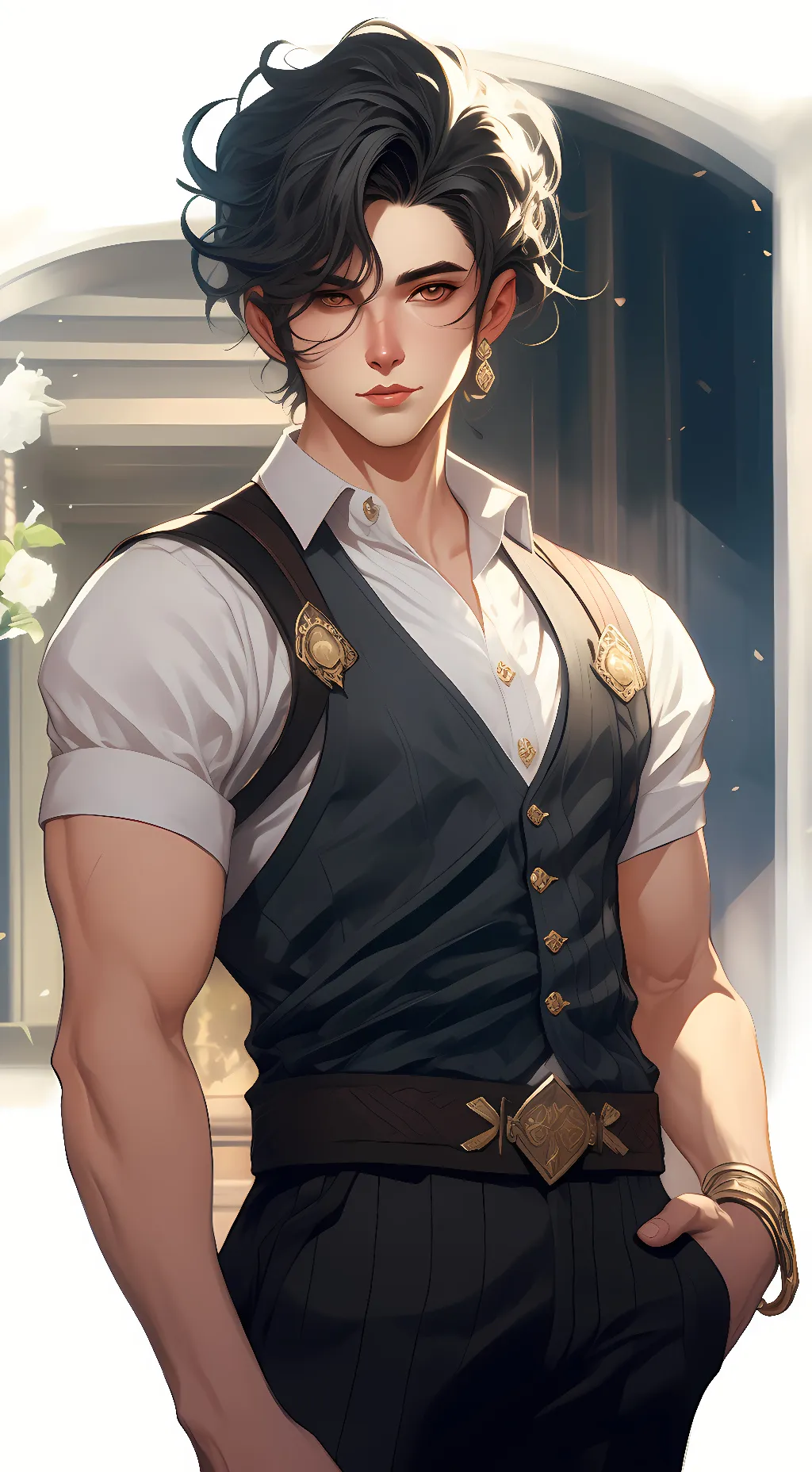 ai character: pierce from aphmau background