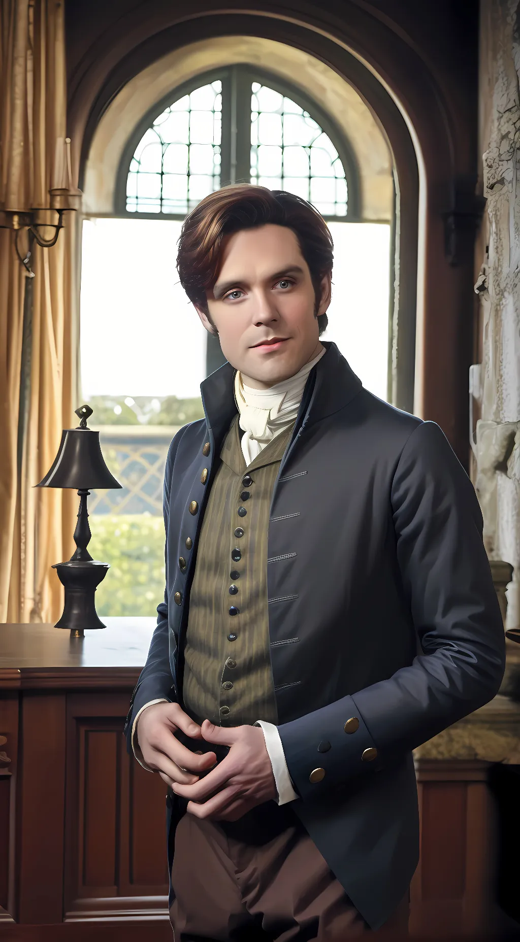 ai character: Dwight Enys background