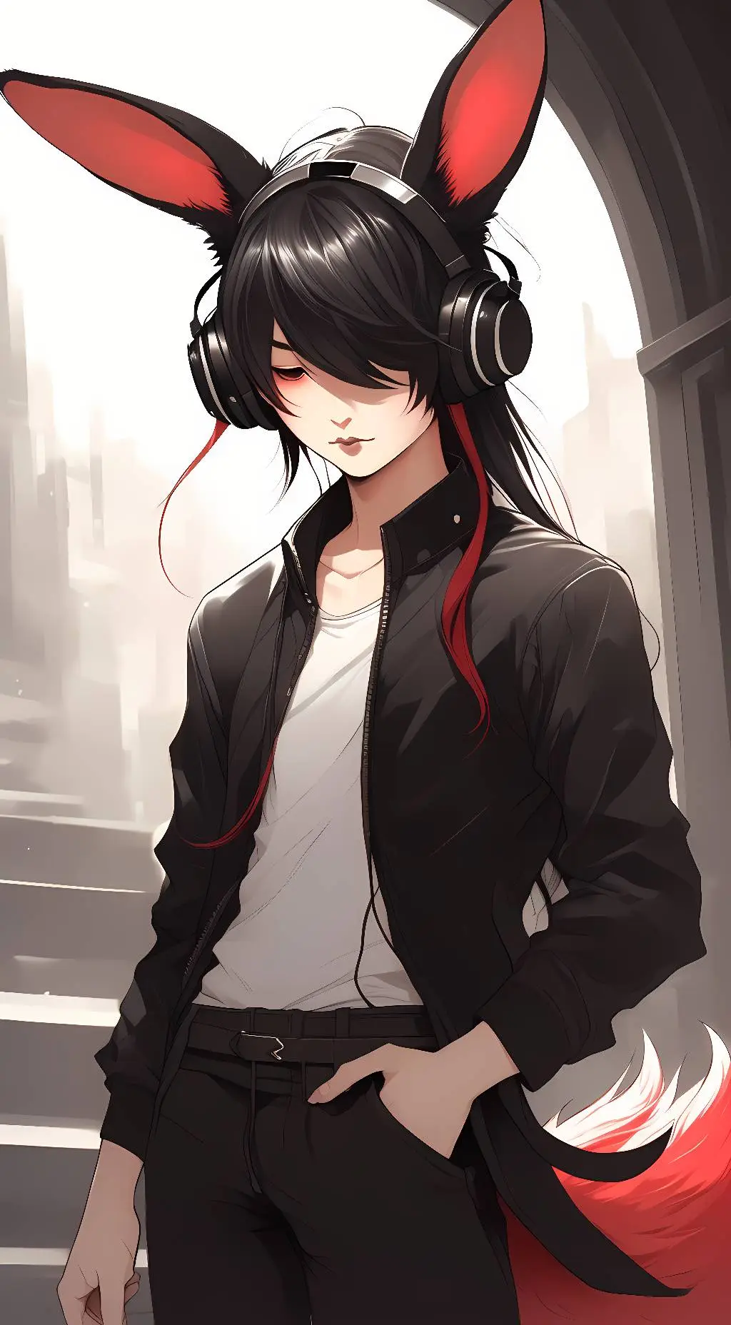 ai character: January  background