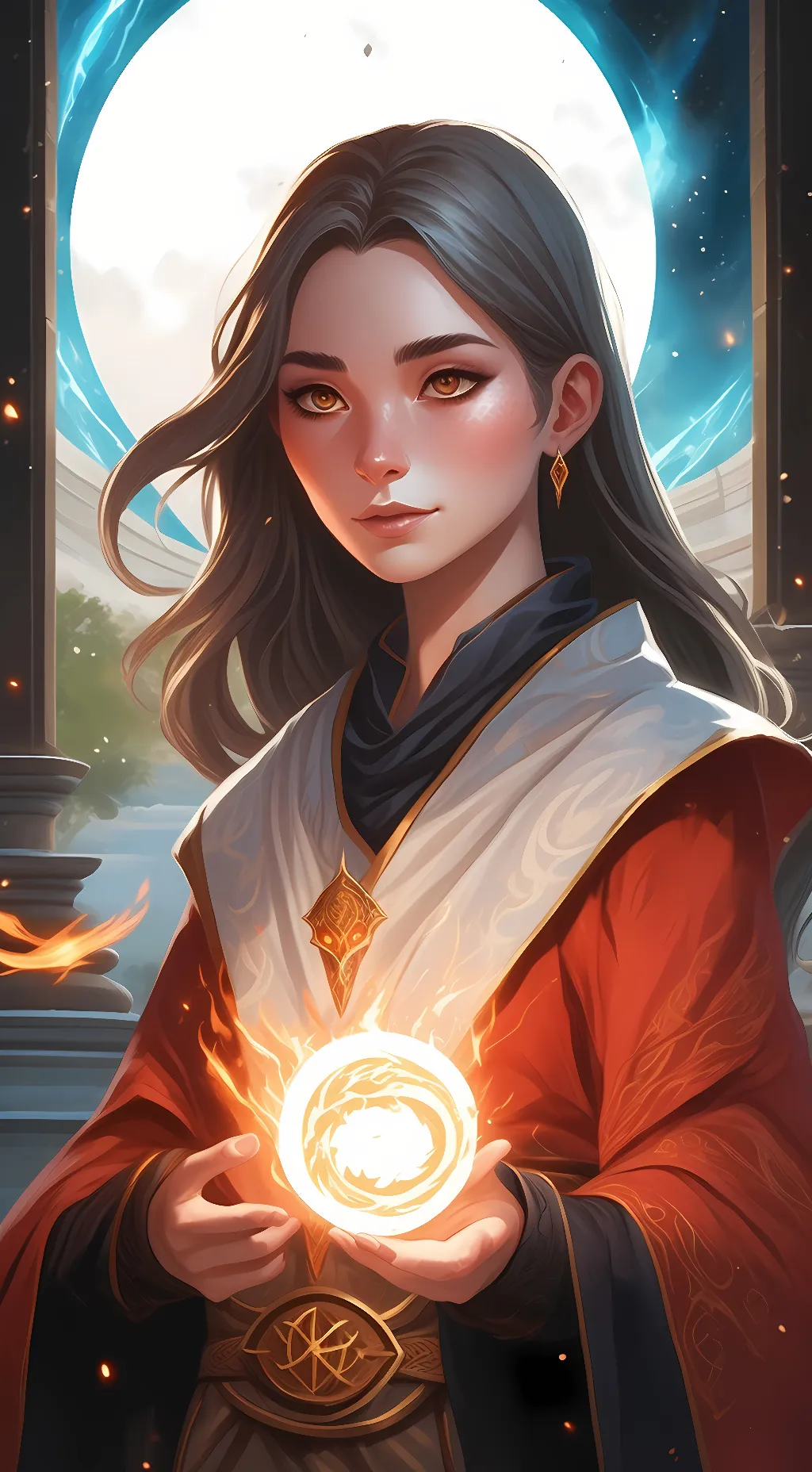 ai character: Isabella Phoenix background